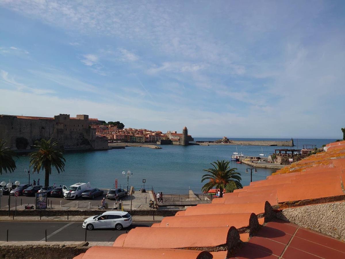 6Coma6 Appartement Avec Terrasse Vue Mer Collioure Exteriör bild