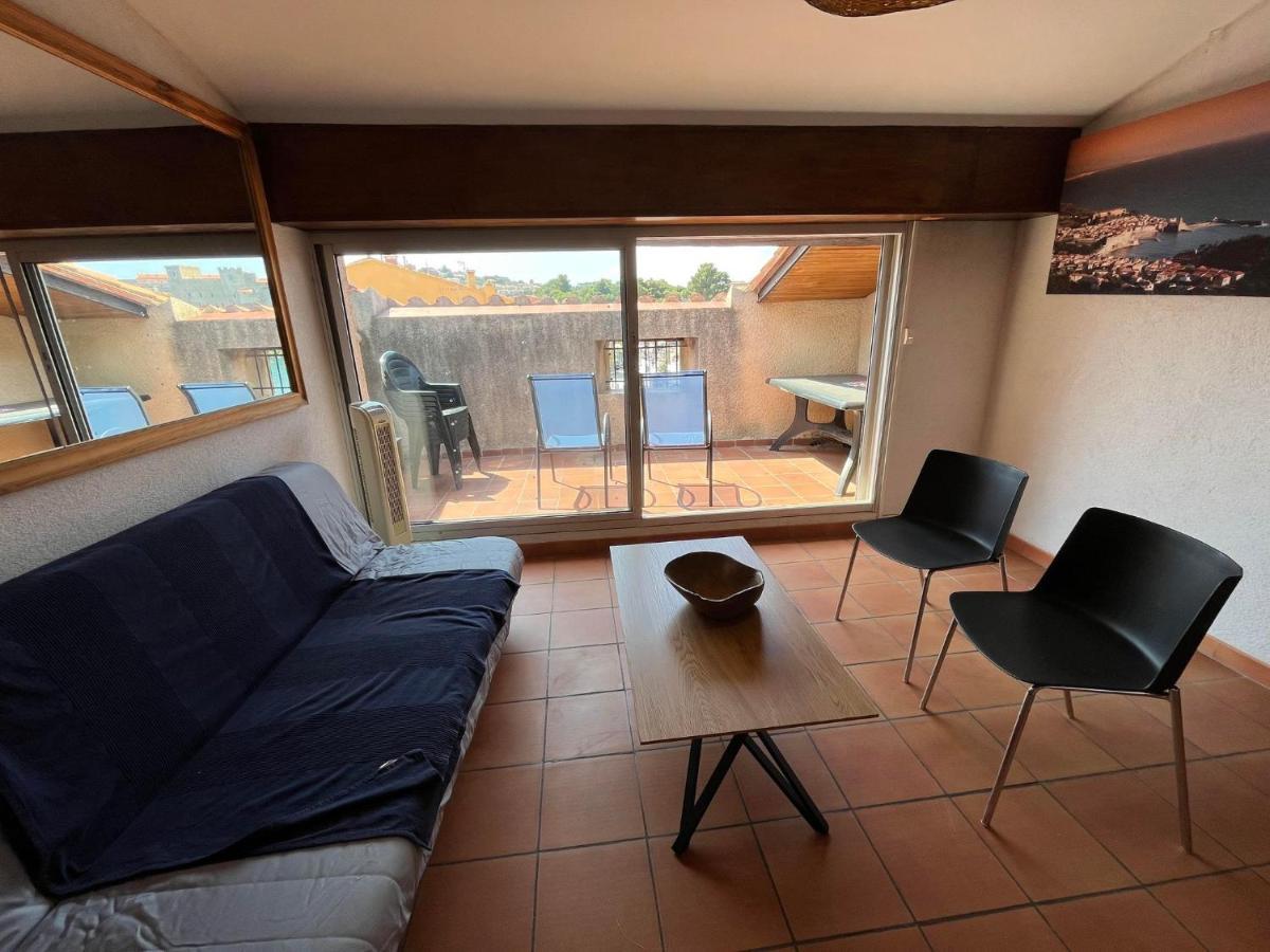 6Coma6 Appartement Avec Terrasse Vue Mer Collioure Exteriör bild